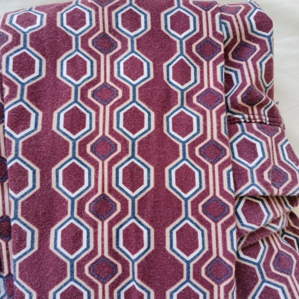 Pact Women's Cotton Geometric Pattern Super Soft Leggings - Picture 5 of 9
